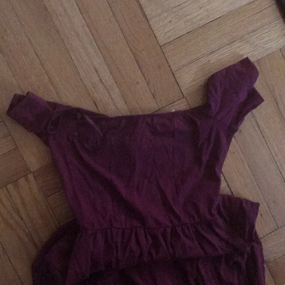 Urban outfitters wine colored midi dress sz s NWT - Picture 3 of 3